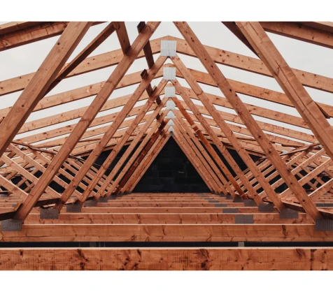 Wiązary do zadaszenia wiat