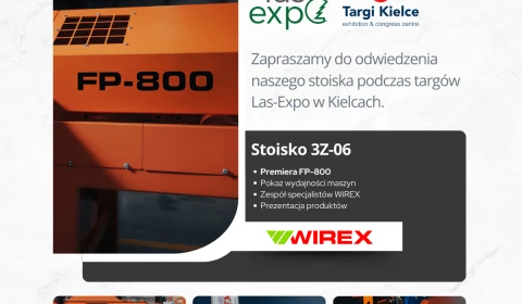 WIREX na Targach LAS-EXPO 2025 w Kielcach!