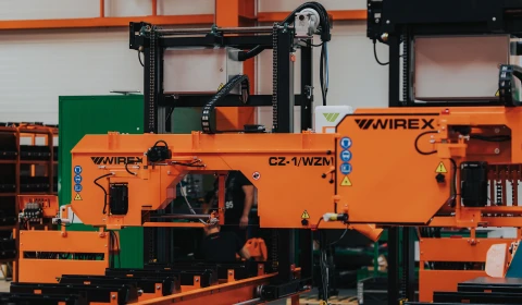 Pilarka CZ-1/WZM z kołami fi 700 mm w cenie wersji standardowej!