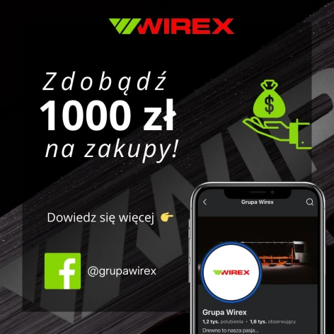 REGULAMIN PROMOCJI  W-IREX Przedsiębiorstwo Prywatne - bon podarunkowy lub rachunek otwarty  obowiązuje od 03.06.2024 do 08.06.2024