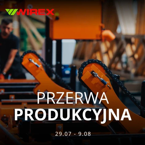 Przerwa produkcyjna w dniach 29 lipca - 9 sierpnia