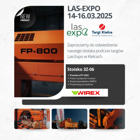WIREX na Targach LAS-EXPO 2025 w Kielcach – Odwiedź Nasze Stoisko 3Z-06!