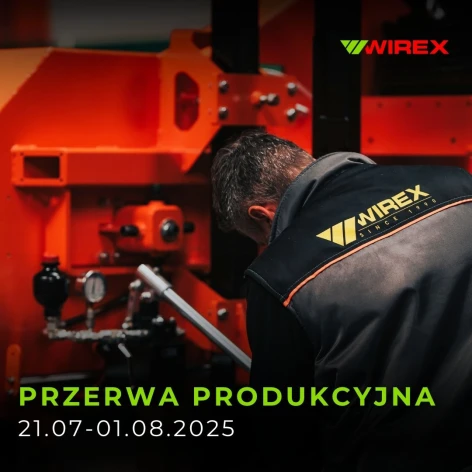 Przerwa produkcyjna w dniach 21 lipca - 1 sierpnia