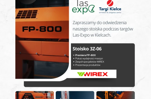 WIREX na Targach LAS-EXPO 2025 w Kielcach!