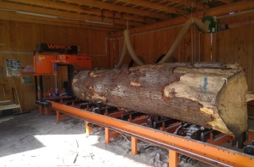 Pilarka CZ-1/WZM w akcji