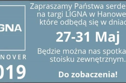 Targi LIGNA Hannover, 27-31 maja