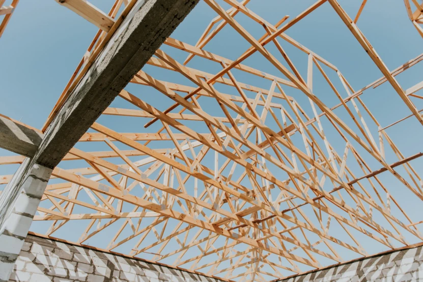 Wiązary do zadaszenia wiat