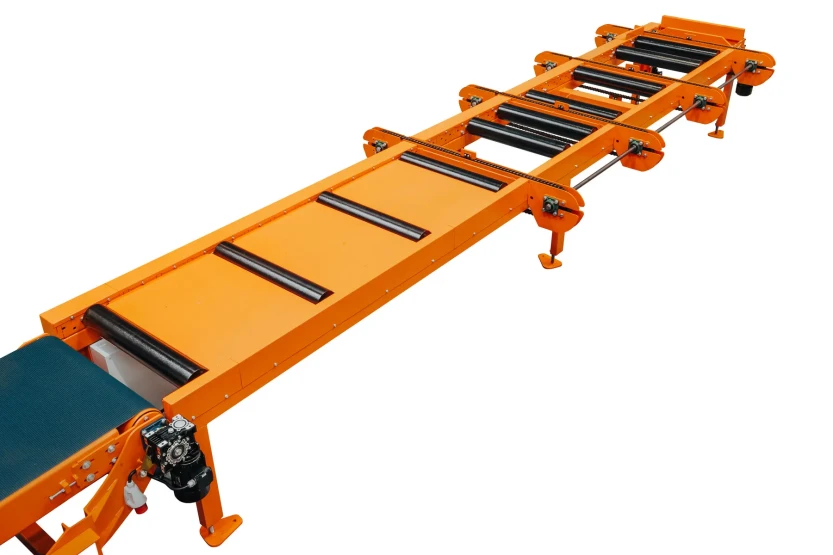 Przenośnik rolkowy z funkcją sortowania-2