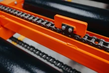 Przenośnik rolkowy z funkcją sortowania